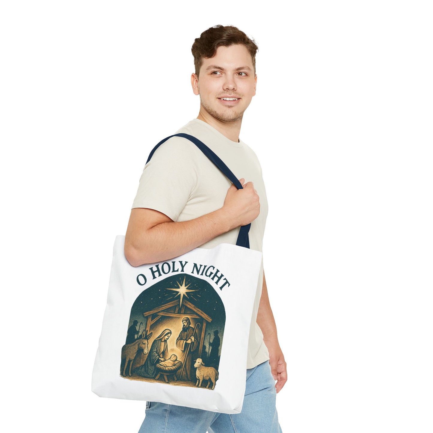 "O Holy Night" - Tote Bag (AOP)