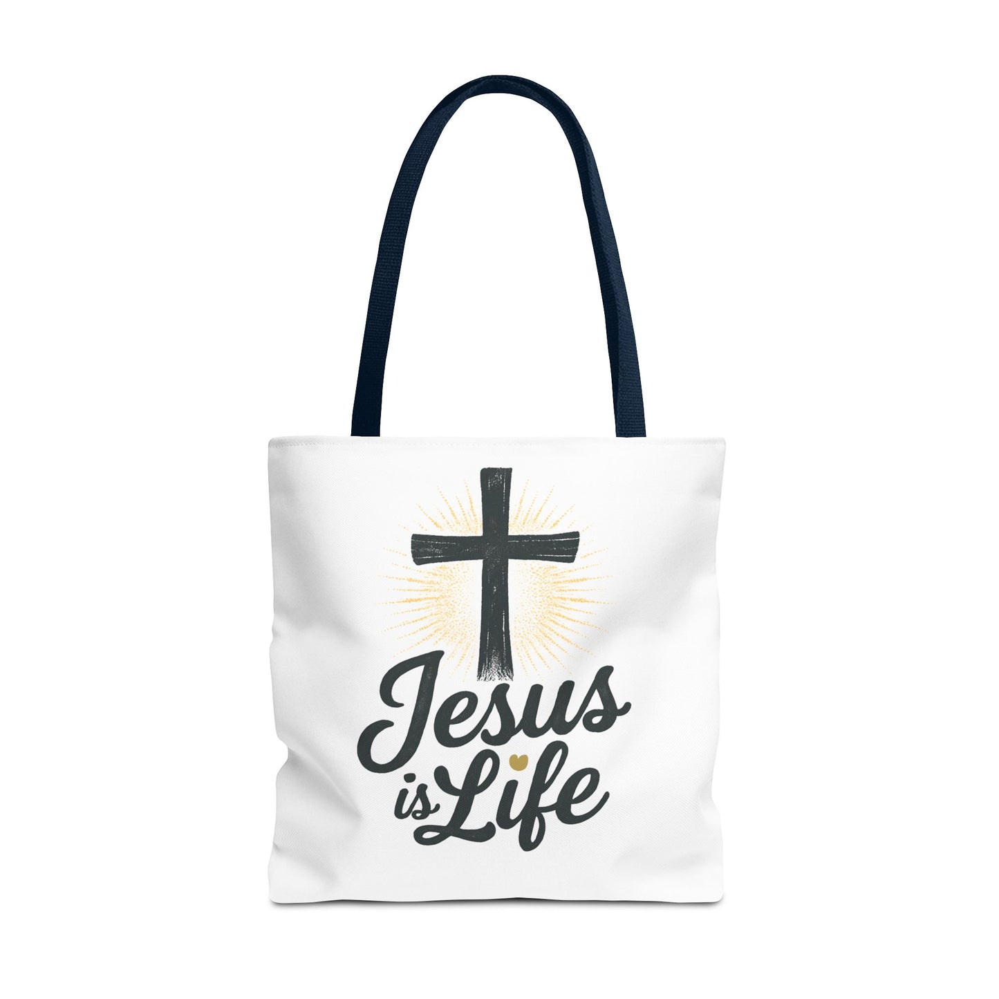 Inspirational Jesus Tote Bag - Faith-Based Carry All