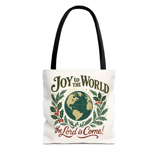 "Joy to the World" - Tote Bag (AOP)