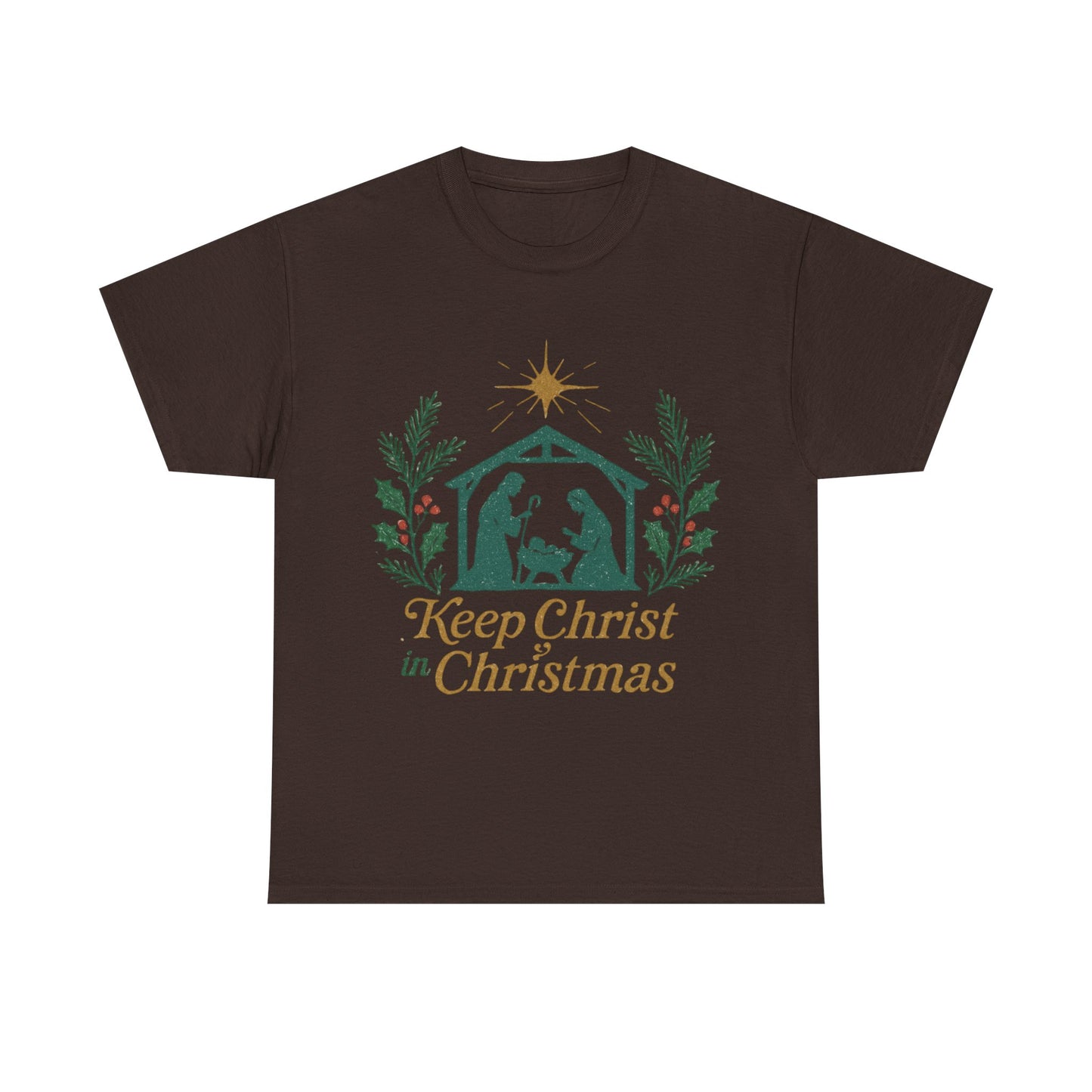 Keep Christ in Christmas Unisex Heavy Cotton Tee