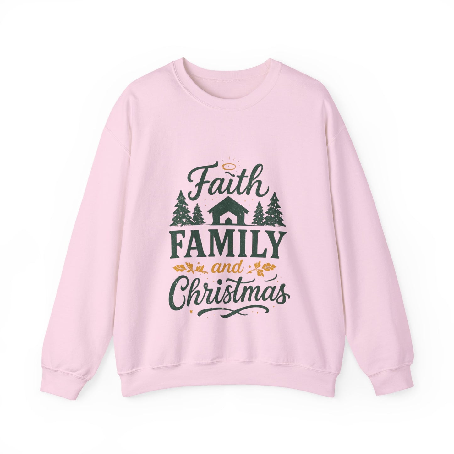 Faith Family Christmas Sweatshirt
