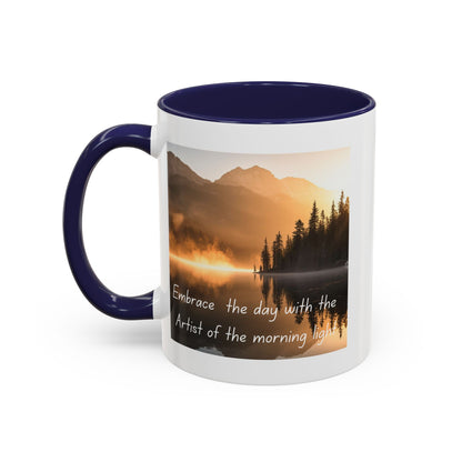 Embrace the Day with the Artist of the Morning Light - Coffee Mug