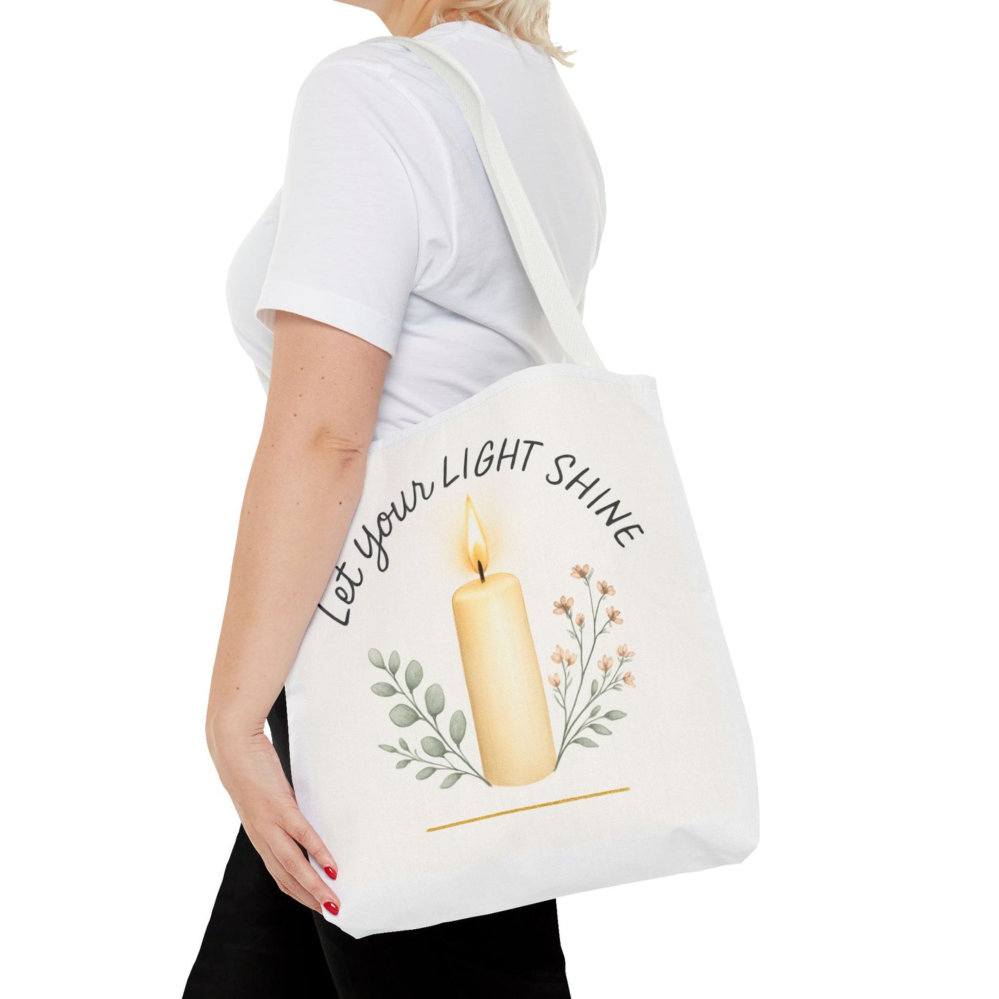 "Let Your Light Shine" - Tote Bag (AOP)