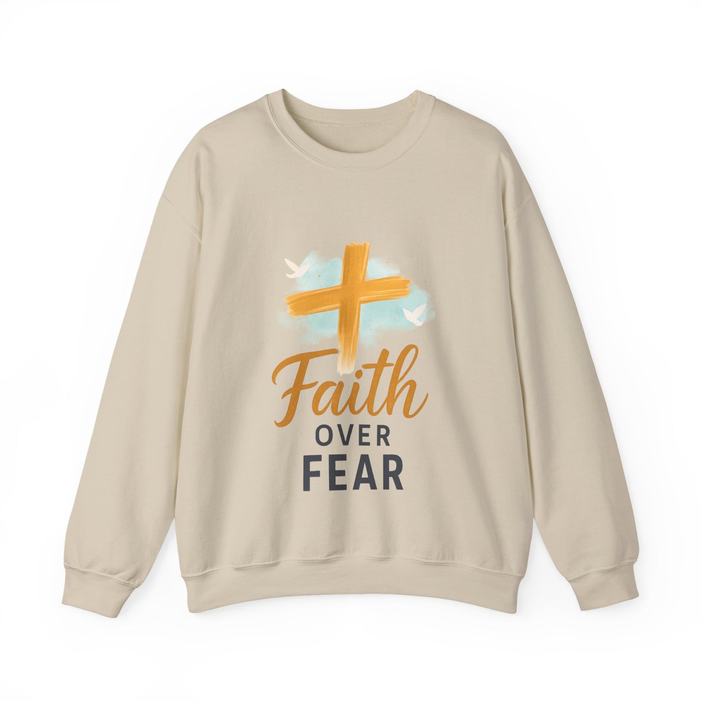 Faith Over Fear Crewneck Sweatshirt