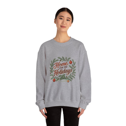 Christmas Sweatshirt Home for the Holidays