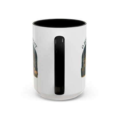 O Holy Night" - Christmas Themed Coffee Mug, Holiday Gift, Festive Kitchen Decor