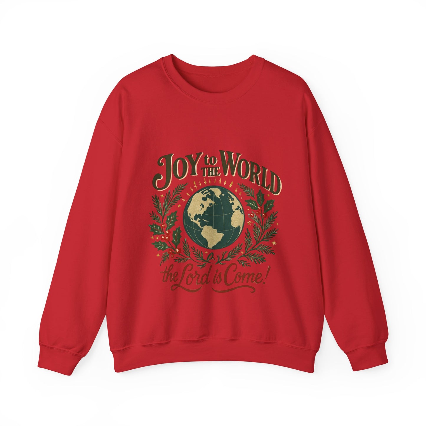 "Joy to the World, the Lord is Come" - Unisex Heavy Blend™ Crewneck Sweatshirt