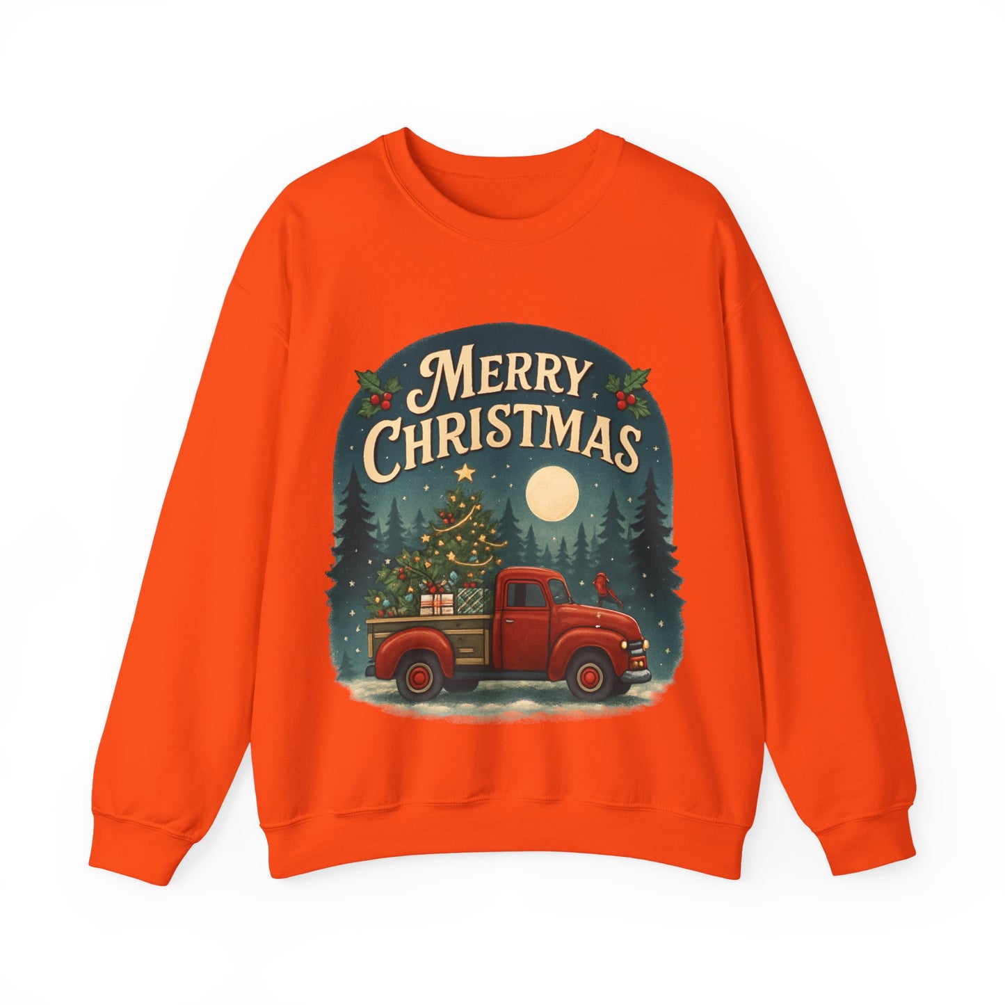 Merry Christmas Truck Sweatshirt