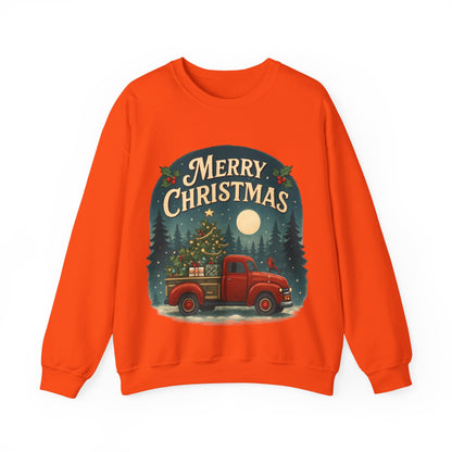 Merry Christmas Truck Sweatshirt