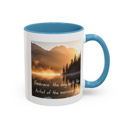 Embrace the Day with the Artist of the Morning Light - Coffee Mug
