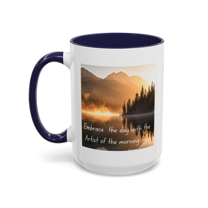 Embrace the Day with the Artist of the Morning Light - Coffee Mug