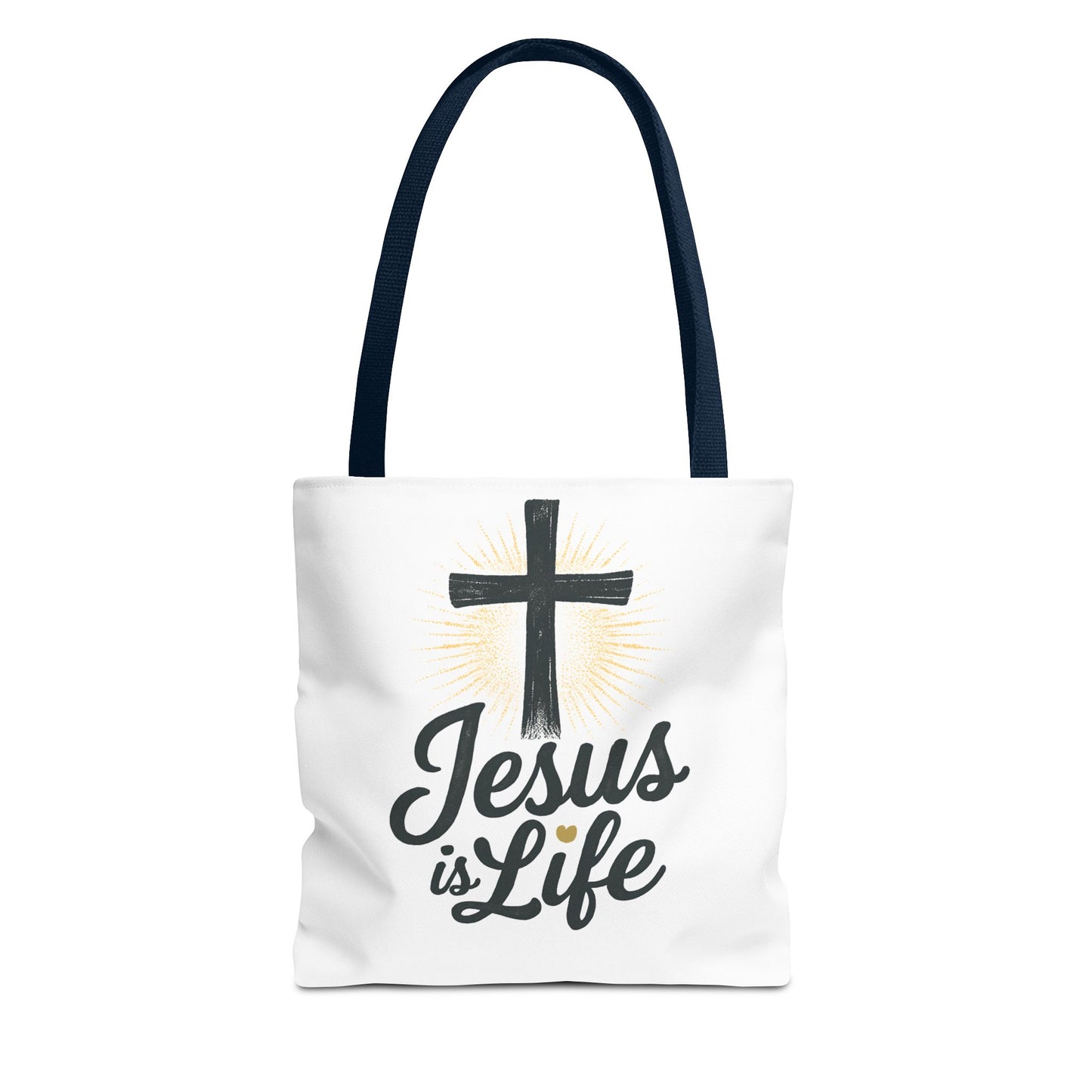 Inspirational Jesus Tote Bag - Faith-Based Carry All
