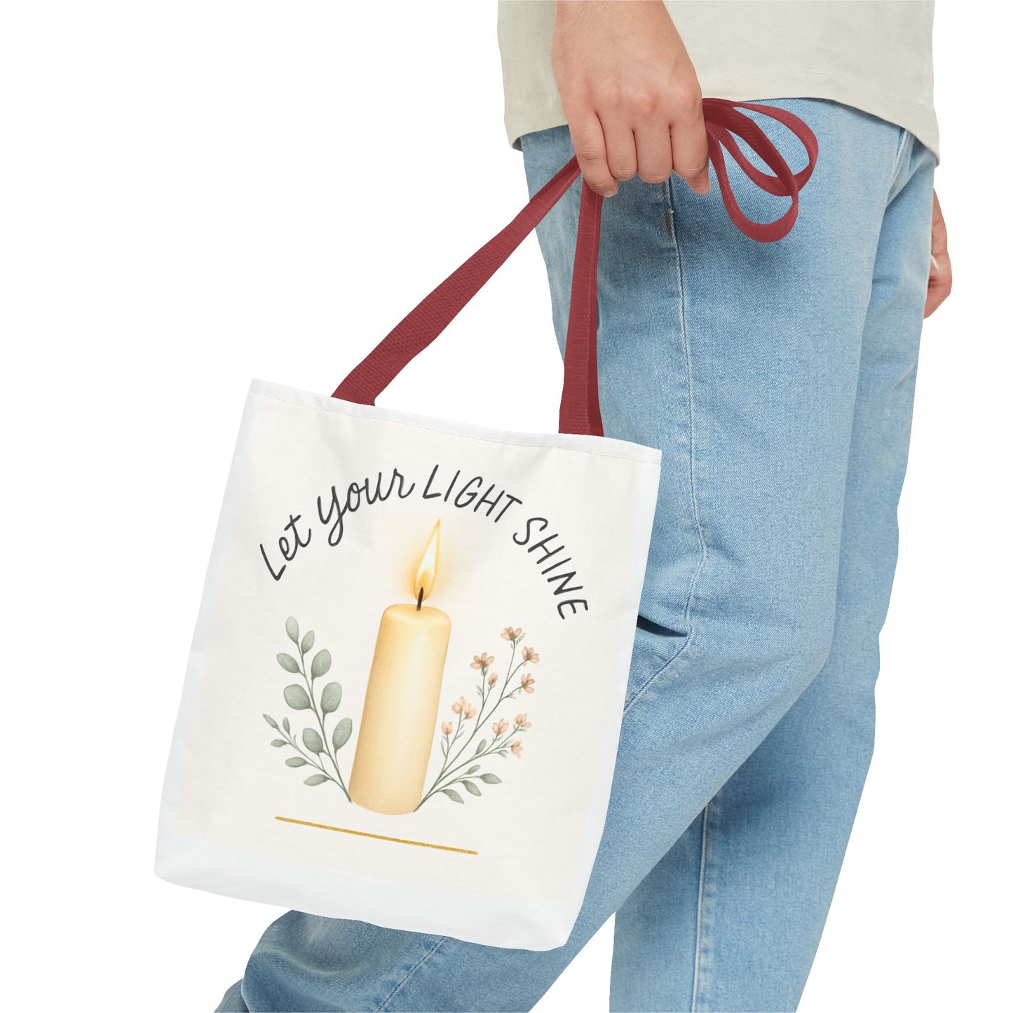 "Let Your Light Shine" - Tote Bag (AOP)