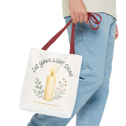 "Let Your Light Shine" - Tote Bag (AOP)