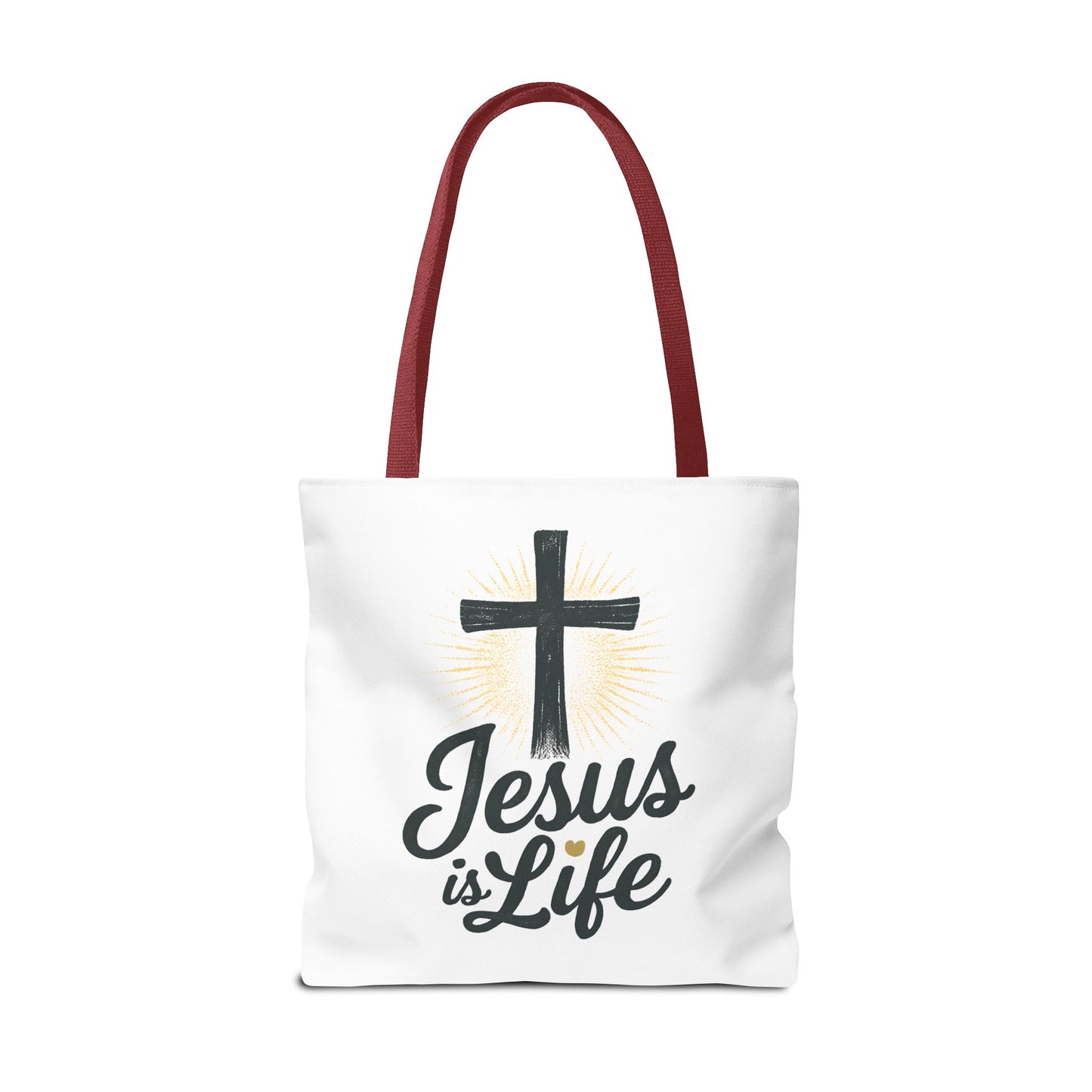 Inspirational Jesus Tote Bag - Faith-Based Carry All