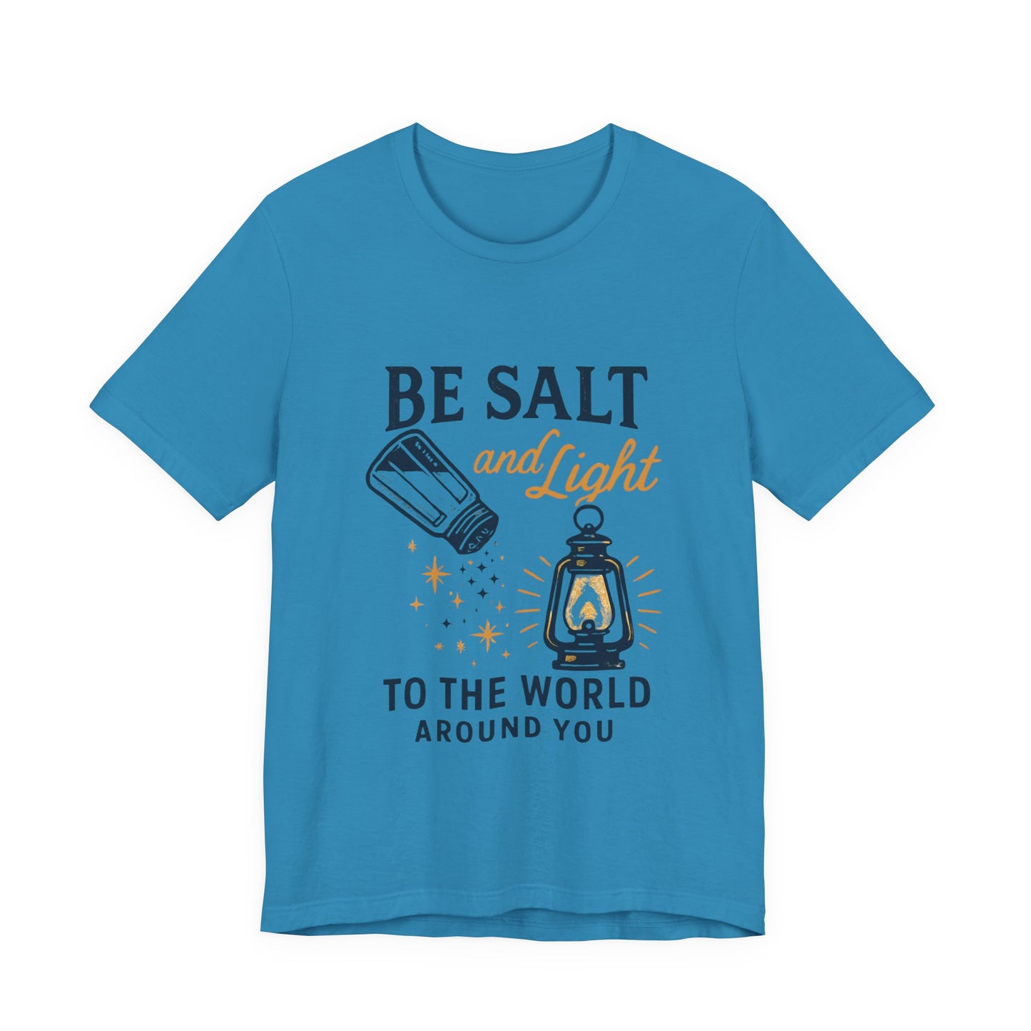 "Be Salt and Light to the World" - Unisex Jersey Short Sleeve Tee
