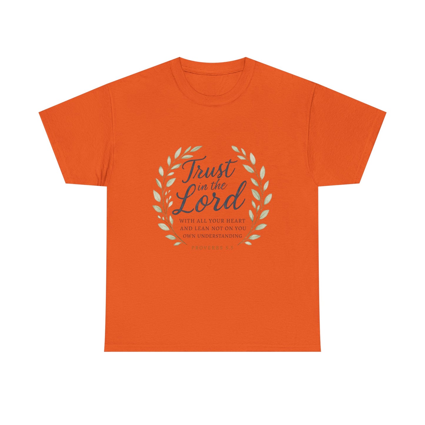 " Trust in the Lord" - Faith-Inspired Unisex Tee - Comfortable Cotton Shirt, Everyday Wear