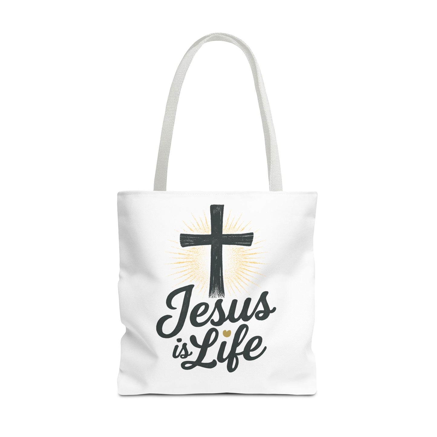 Inspirational Jesus Tote Bag - Faith-Based Carry All