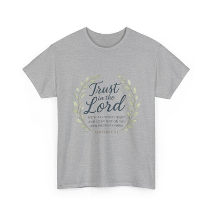 " Trust in the Lord" - Faith-Inspired Unisex Tee - Comfortable Cotton Shirt, Everyday Wear