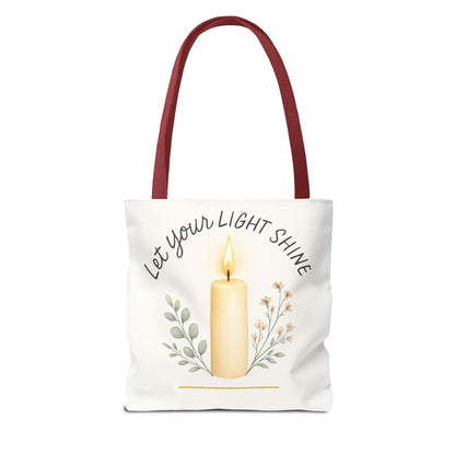 "Let Your Light Shine" - Tote Bag (AOP)