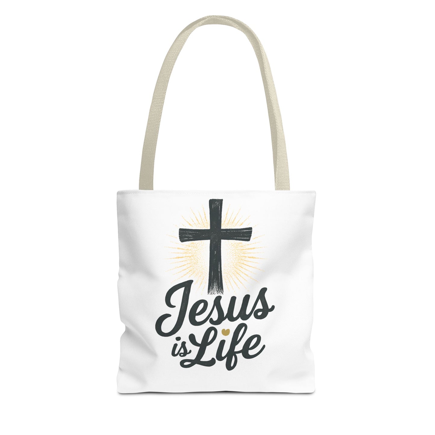 Inspirational Jesus Tote Bag - Faith-Based Carry All