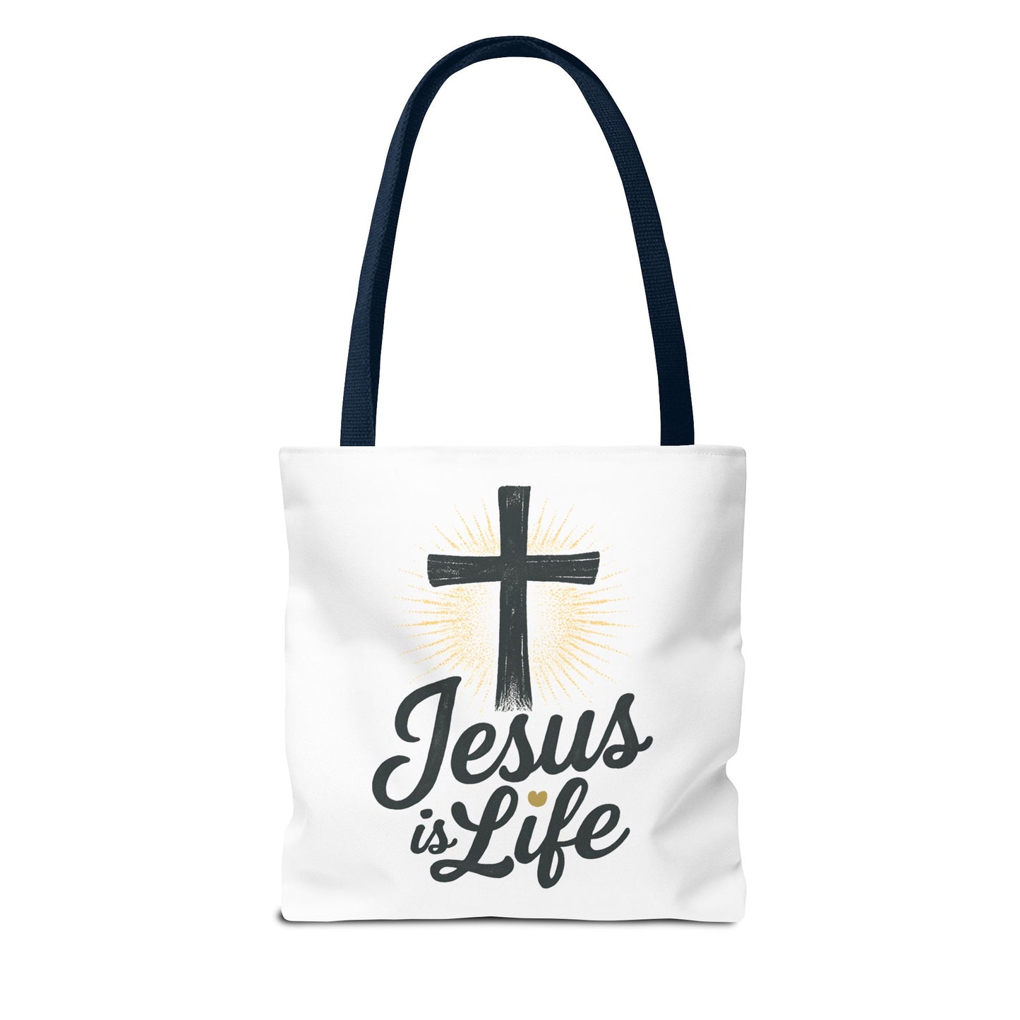 Inspirational Jesus Tote Bag - Faith-Based Carry All