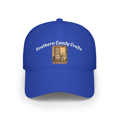 Southern Candy Crafts Low Profile Baseball Cap, Casual Hat, Gift for Candy Lovers, Everyday Style, Outdoor Accessory