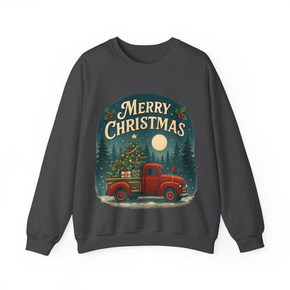 Merry Christmas Truck Sweatshirt