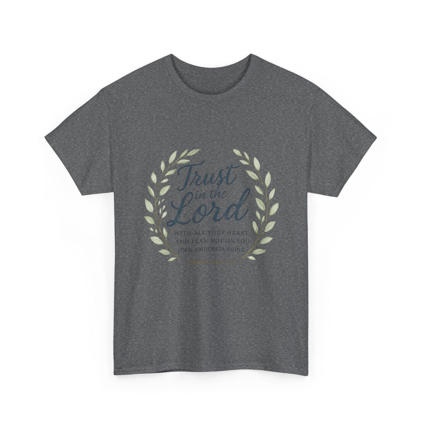 " Trust in the Lord" - Faith-Inspired Unisex Tee - Comfortable Cotton Shirt, Everyday Wear