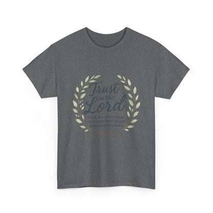 " Trust in the Lord" - Faith-Inspired Unisex Tee - Comfortable Cotton Shirt, Everyday Wear
