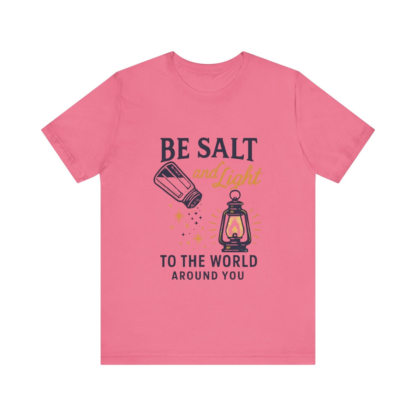 "Be Salt and Light to the World" - Unisex Jersey Short Sleeve Tee