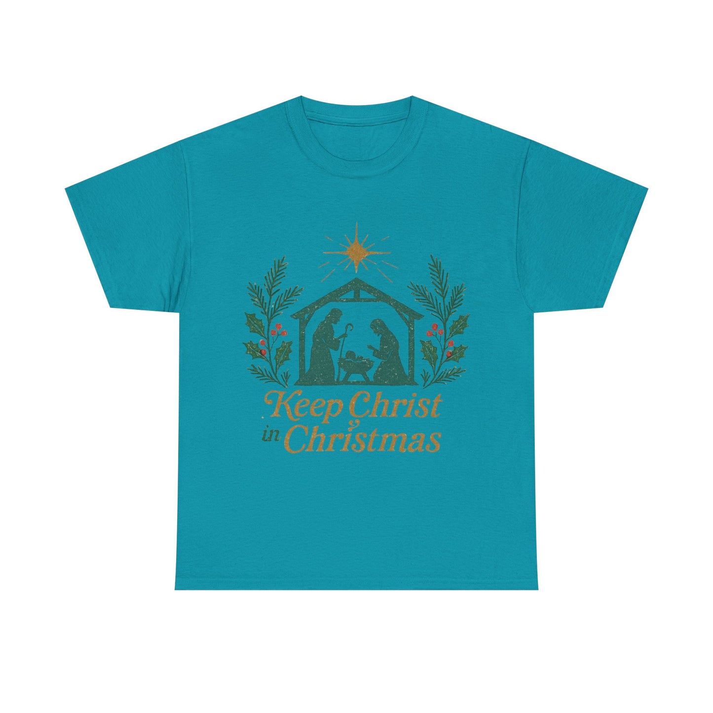 Keep Christ in Christmas Unisex Heavy Cotton Tee