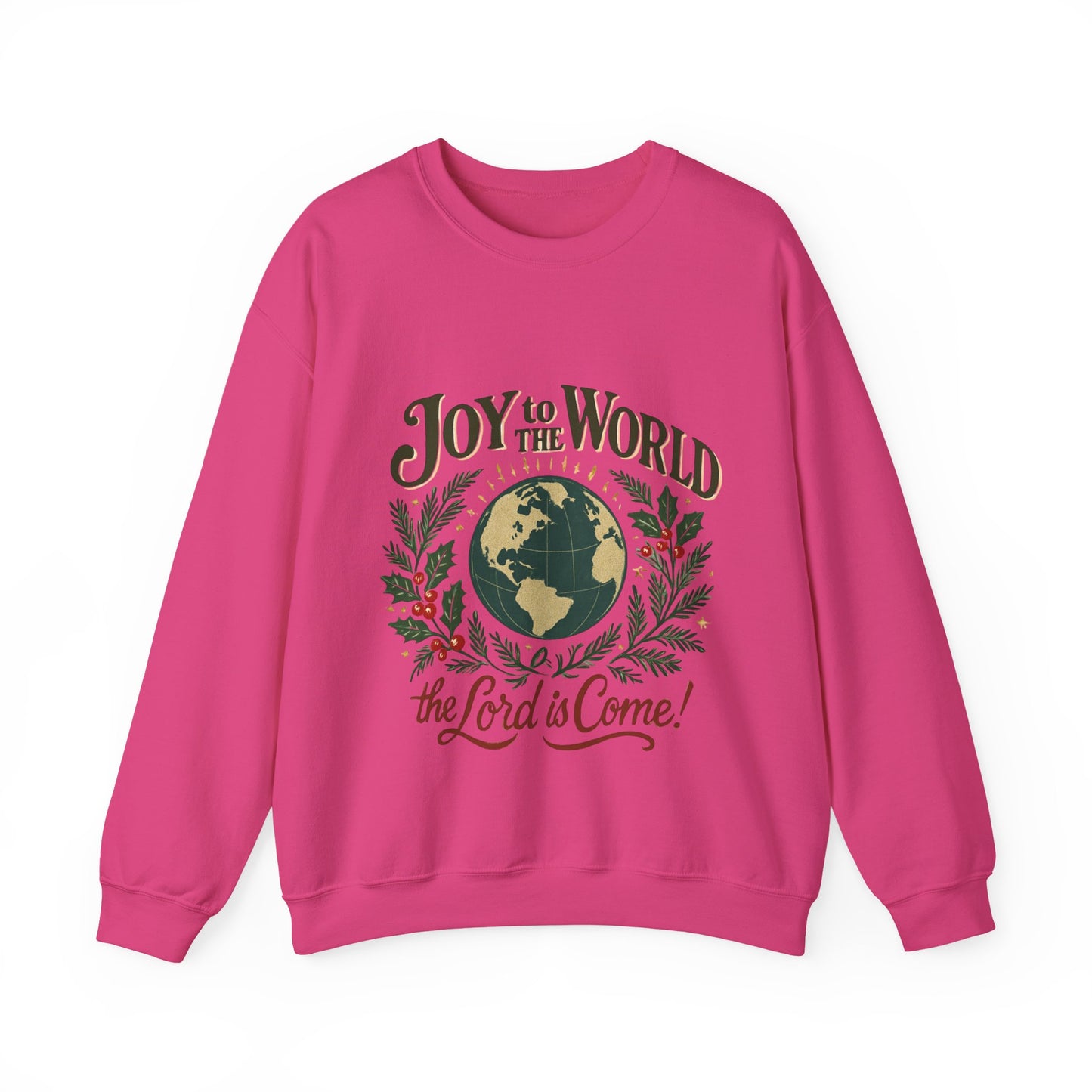 "Joy to the World, the Lord is Come" - Unisex Heavy Blend™ Crewneck Sweatshirt