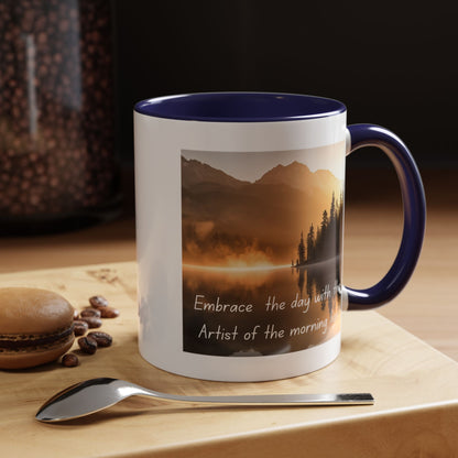 Embrace the Day with the Artist of the Morning Light - Coffee Mug