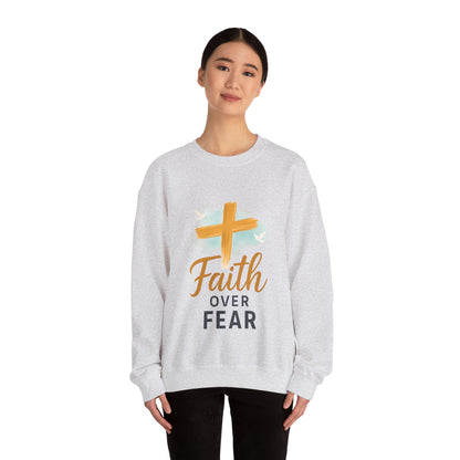 Faith Over Fear Crewneck Sweatshirt