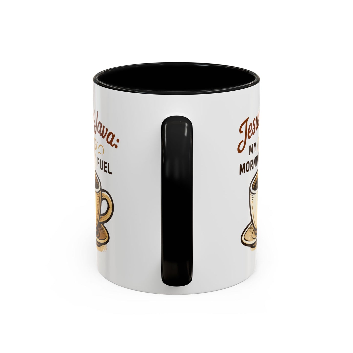 Faith & Coffee Mug: "Jesus and Java" Morning Fuel, Thank You Gift, Christian Coffee Lovers, Religious Kitchen Decor, Inspirational Drinkware