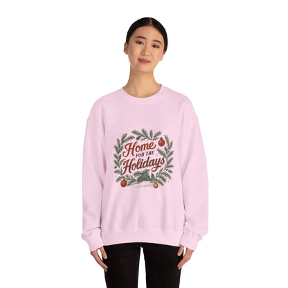 "Home for the Holidays" Heavy Blend™ Crewneck Sweatshirt