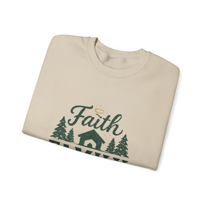 Faith Family Christmas Sweatshirt