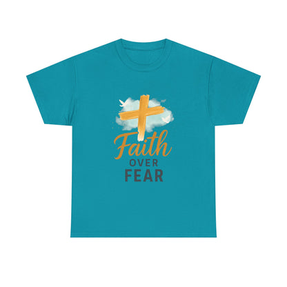 Faith Over Fear Unisex Heavy Cotton Tee