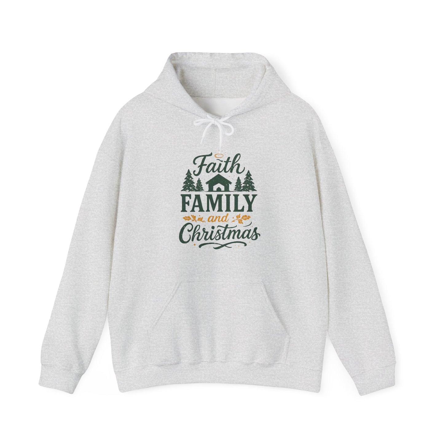 Faith, Family, and Christmas Hoodie