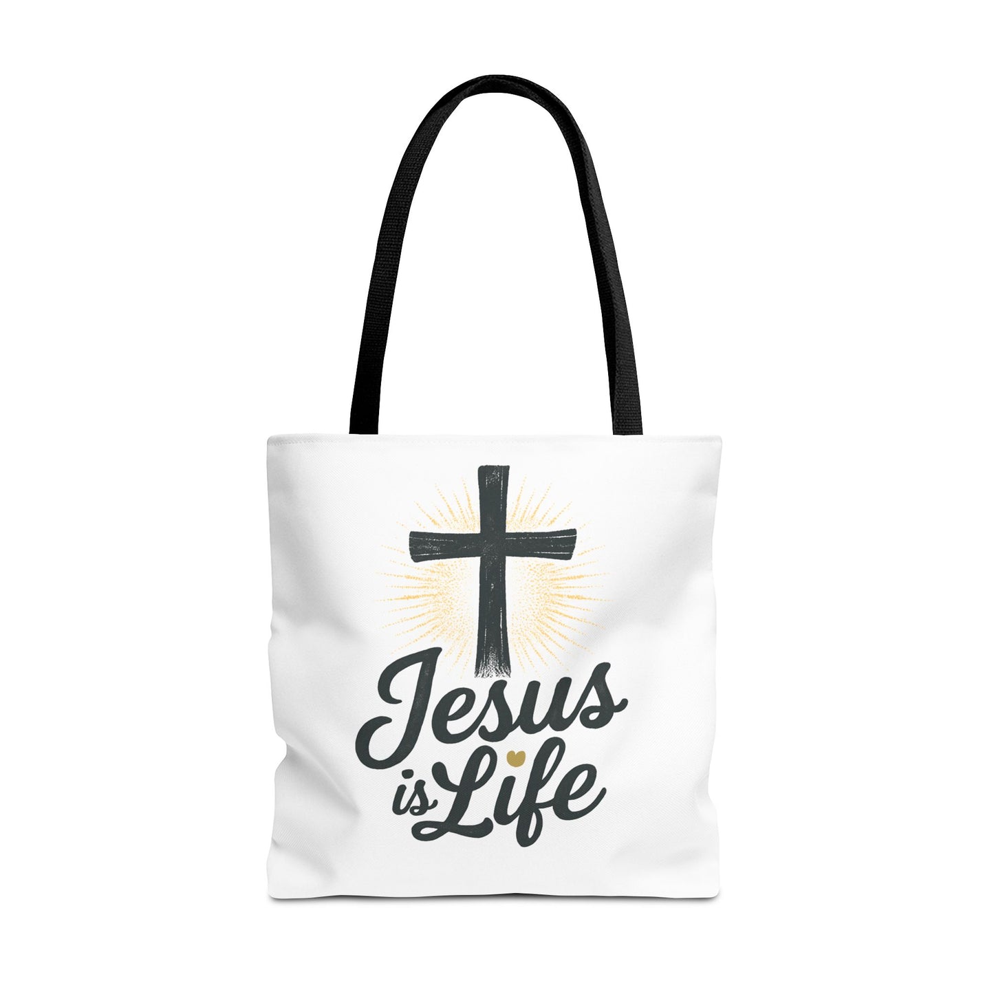 Inspirational Jesus Tote Bag - Faith-Based Carry All