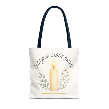 "Let Your Light Shine" - Tote Bag (AOP)