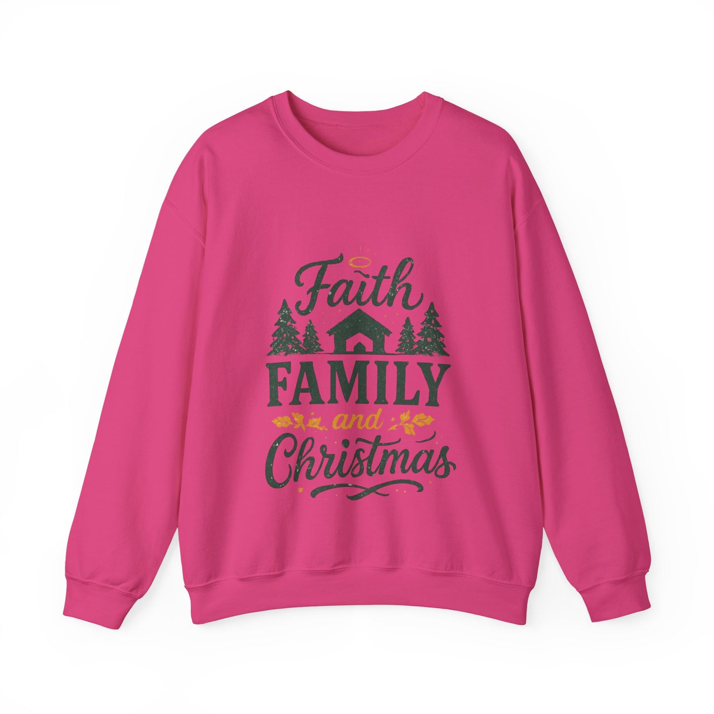 Faith Family Christmas Sweatshirt