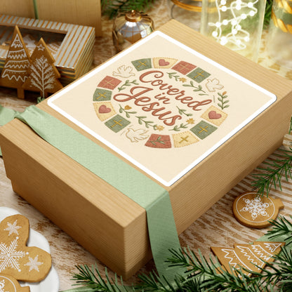 Covered in Jesus Kiss-Cut Stickers