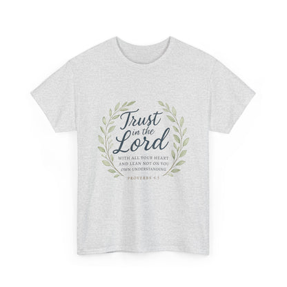 " Trust in the Lord" - Faith-Inspired Unisex Tee - Comfortable Cotton Shirt, Everyday Wear