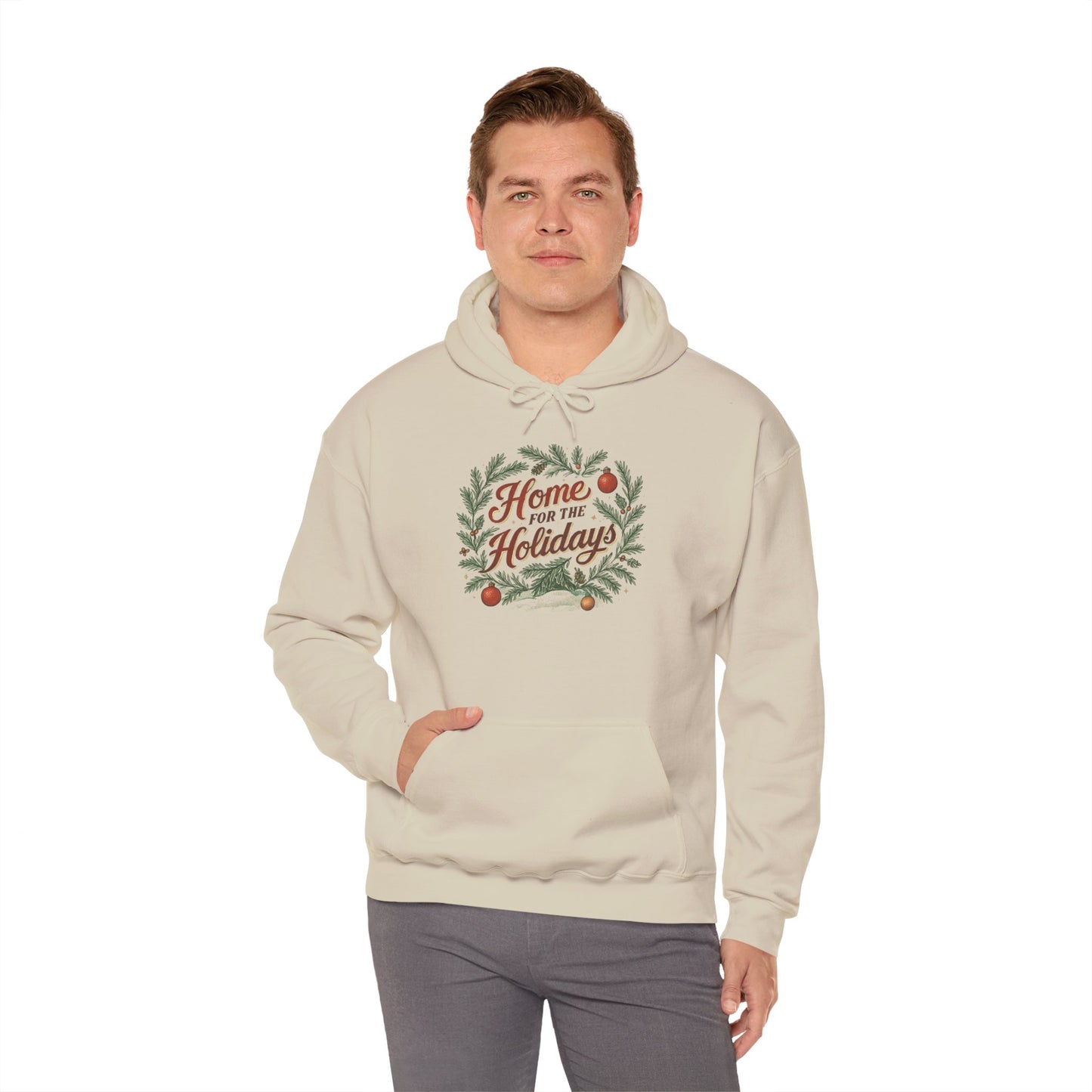"Home for the Holidays" Unisex Heavy Blend™ Hooded Sweatshirt