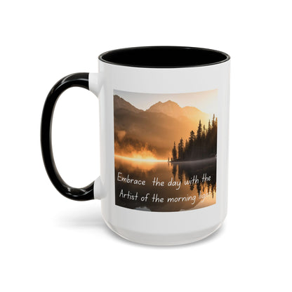 Embrace the Day with the Artist of the Morning Light - Coffee Mug