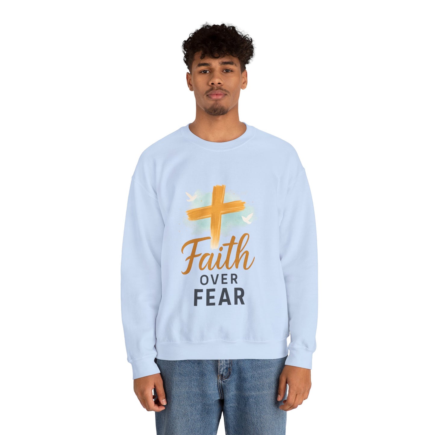 Faith Over Fear Crewneck Sweatshirt