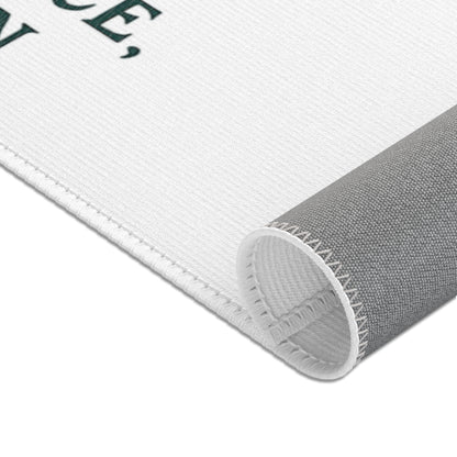 Christmas Area Rug, Holiday Home Decor, Nativity Scene Rug, Festive Floor Mat, Seasonal Decorations, Gift for Him/Her