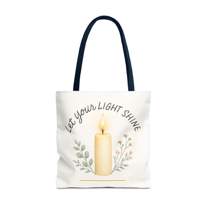 "Let Your Light Shine" - Tote Bag (AOP)